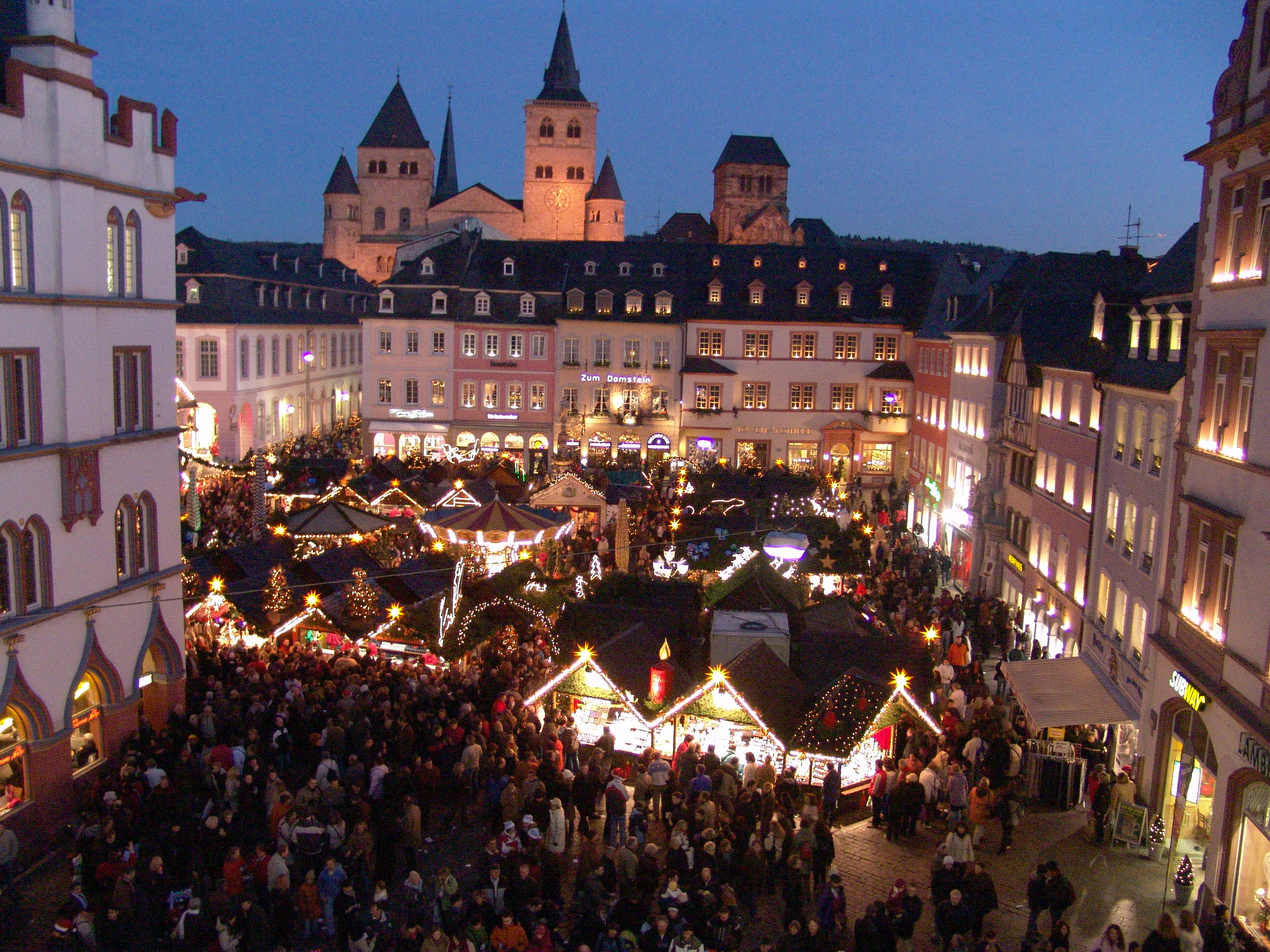 Trierer Weihnachtsmarkt Presse